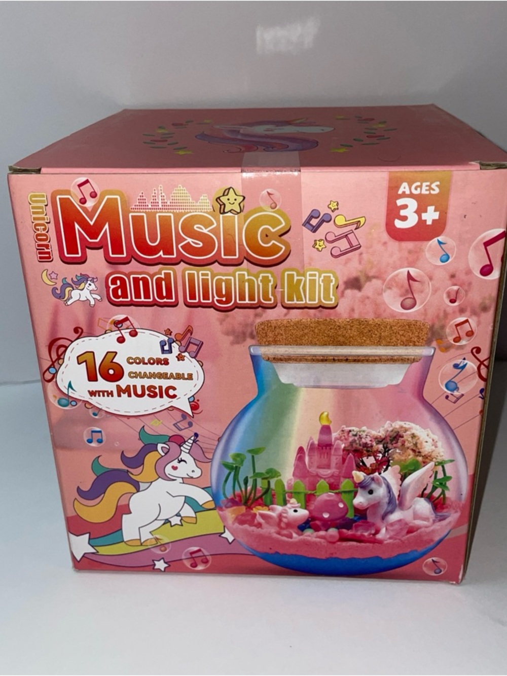 Unicorn Music and Light Kit — Pink Color